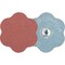 Pferd COMBIDISC CONTOUR Abrasive Disc, 2-3/8'' Dia, Type CD, 180 Grit, Aluminum oxide 42120 - alternate 1